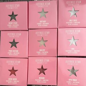 🩷 Jeffree Star Cosmetics Single Eyeshadows & Pressed Pigments 10 different (NIB)